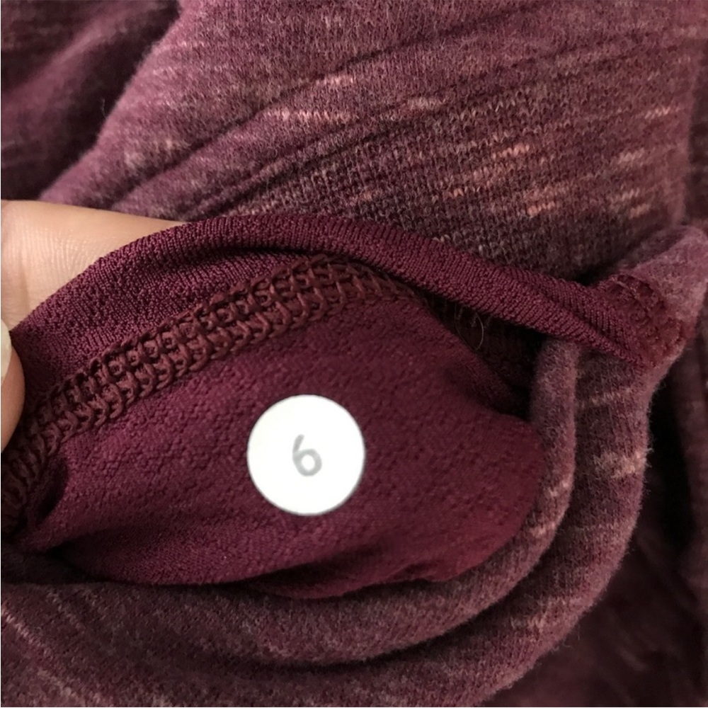 Lululemon Find Your Centre Wrap Rust Berry - Picture 5 of 8